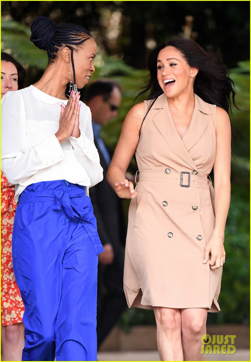 Duchess Meghan Markle & Prince Harry Make Separate Visits in Africa