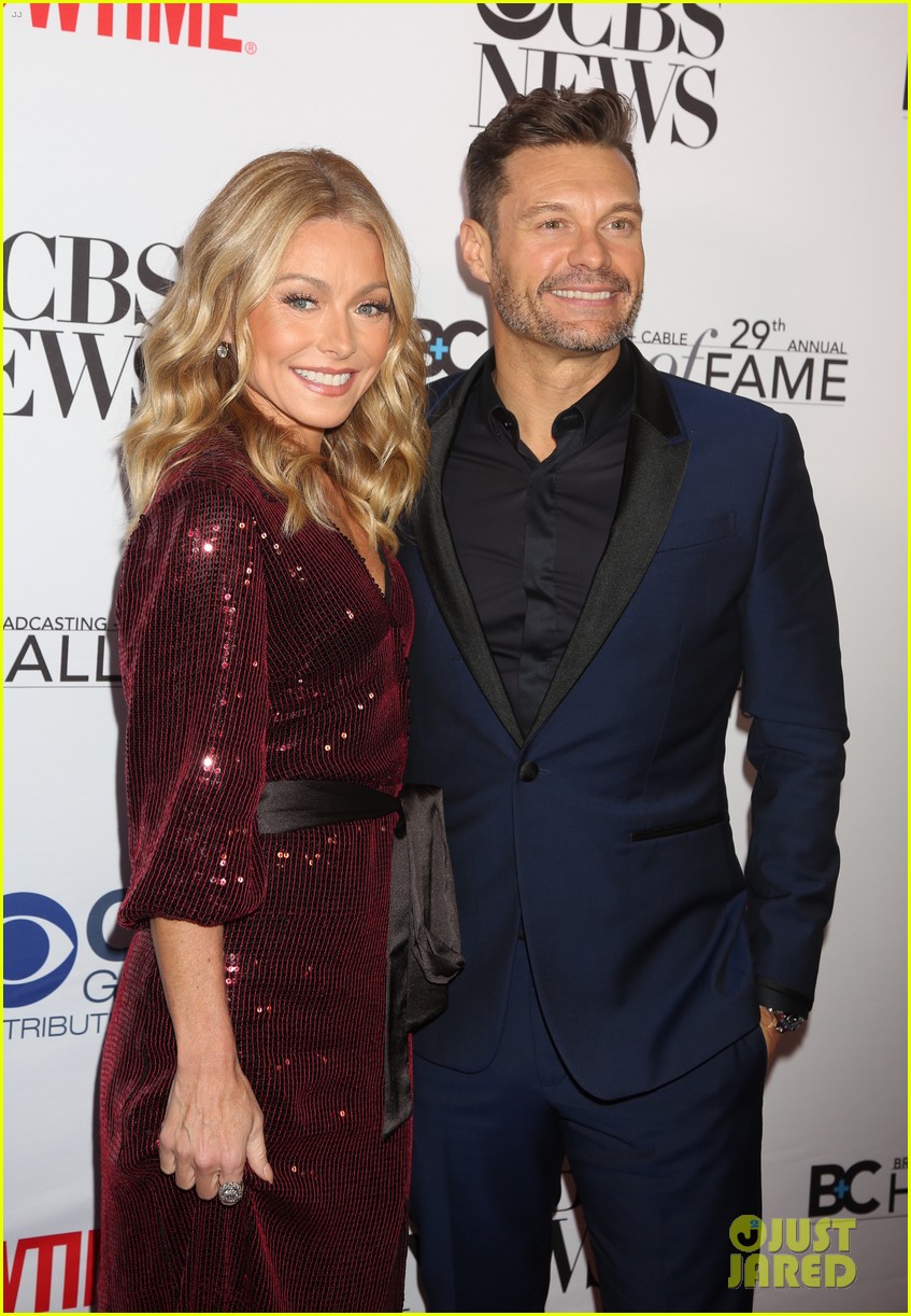 Ryan Seacrest & Shayna Taylor Attend Broadcasting & Cable Hall of Fame