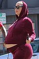 amber rose bares growing baby bump day out with ae 04