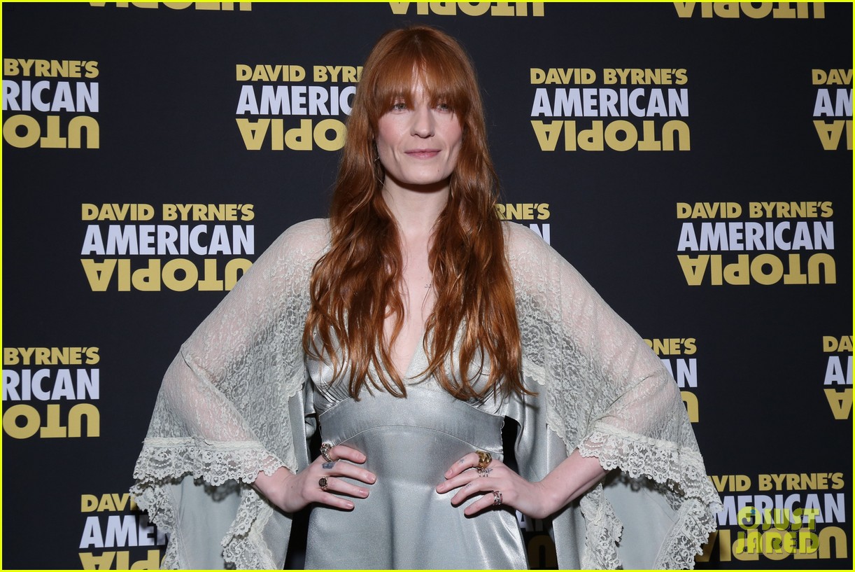 florence welch dazzles in silver american utopia opening night 04