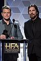 matt damon christian bale honor ford v ferrari director hollywood film awards 12