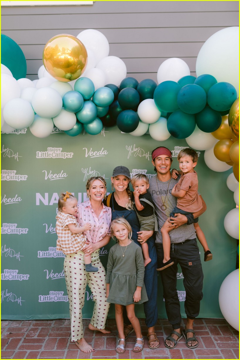 hilary duff daughter banks happy little camper launch 094386412