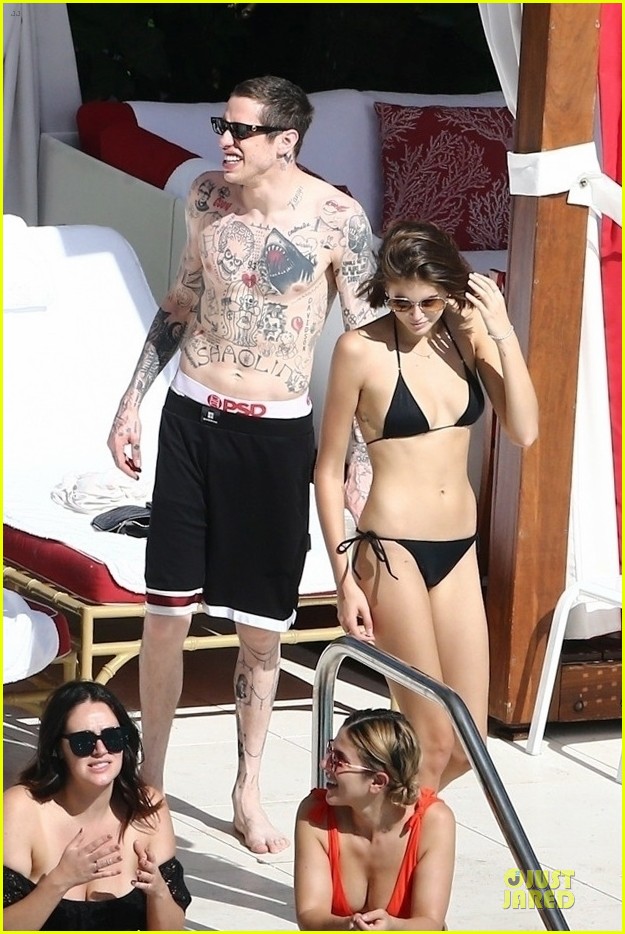 Pete Davidson Physique - At the Pool