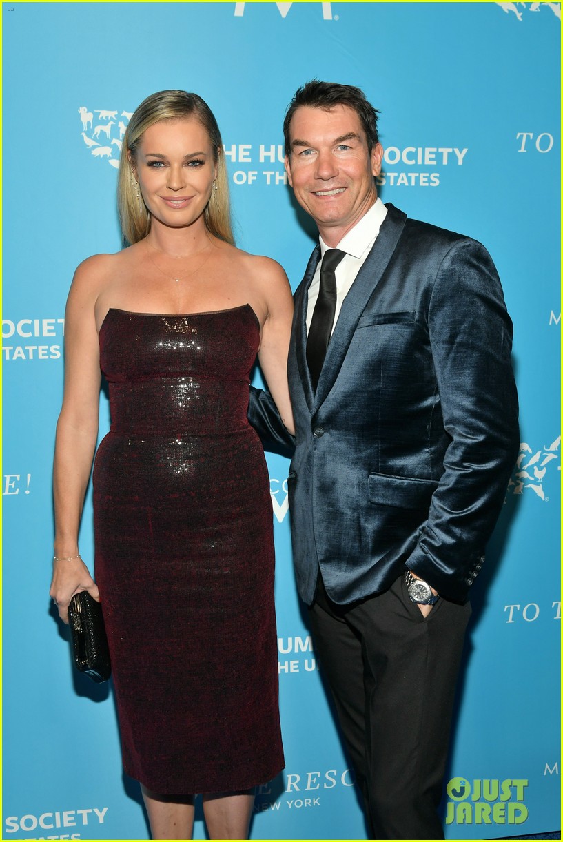 rebecca romijn jerry oconnell couple up for humane society gala 034389423