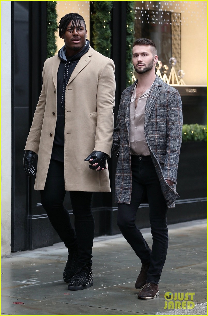 NFL Player Ryan Russell Flaunts PDA with Boyfriend Corey O'Brien in