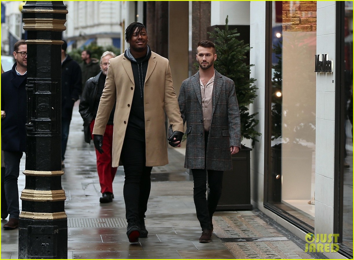 NFL Player Ryan Russell Flaunts PDA with Boyfriend Corey O'Brien in