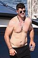 robin thicke shirtless boat day miami 01