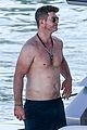 robin thicke shirtless boat day miami 08