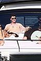robin thicke shirtless boat day miami 15