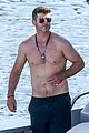 robin thicke shirtless boat day miami 16