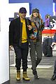 wilmer valderrama amanda pacheco couple up flight out of lax 03