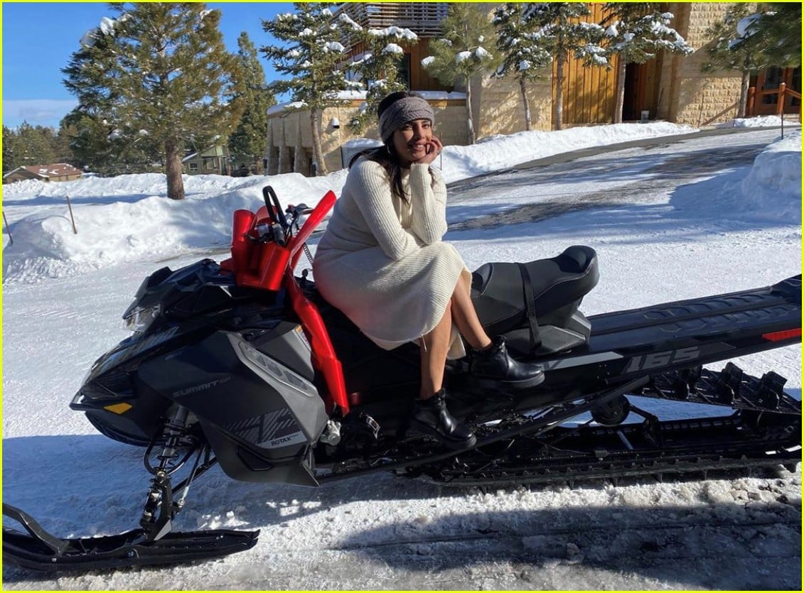 Nick Jonas & Priyanka Chopra Had a Very Merry Christmas This Year