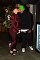 amber rose alexander ae edwards share a kiss on date night 01