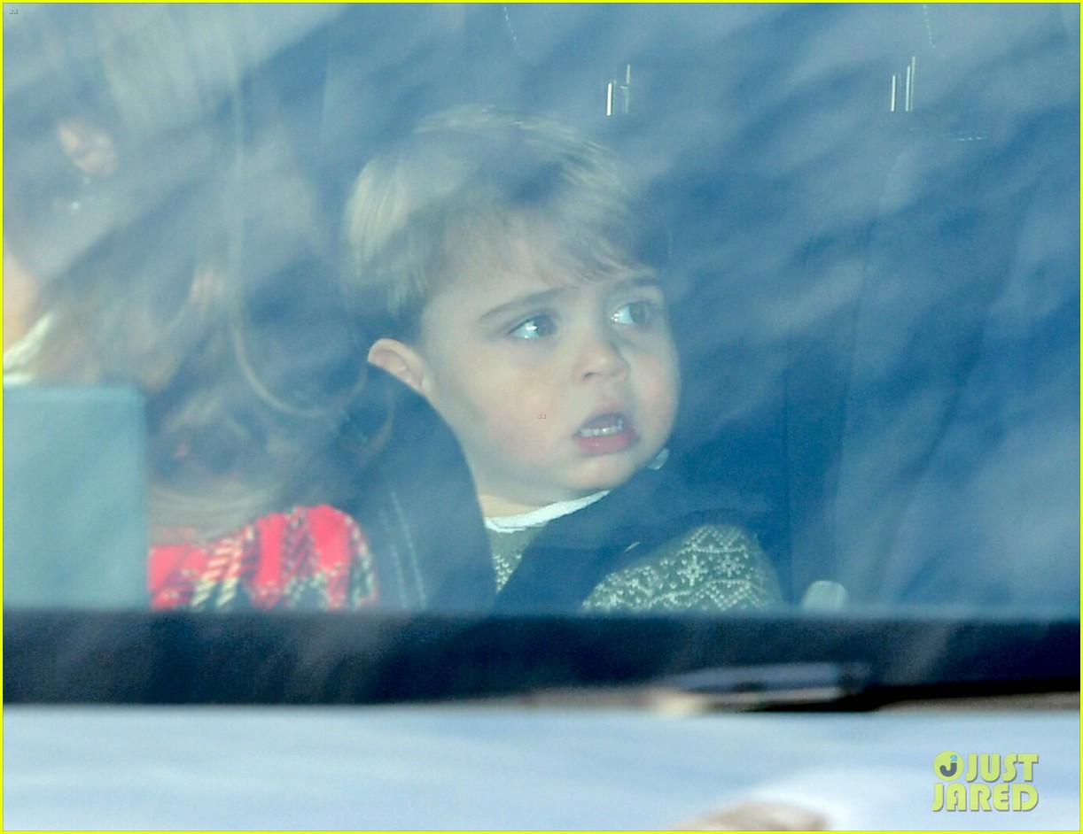 Prince Louis, Princess Charlotte, & Prince Join Duchess Kate