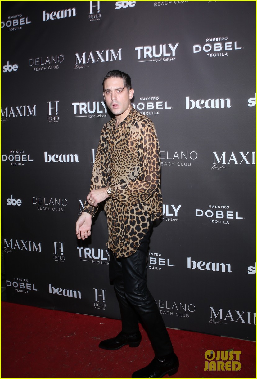 g eazy jasmine sanders team up to host maxims december issue party 114400469