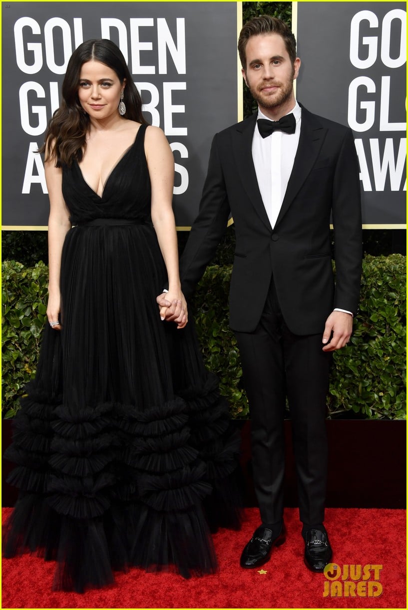 Ben Platt Holds Hands With BFF Molly Gordon at Golden Globes 2020