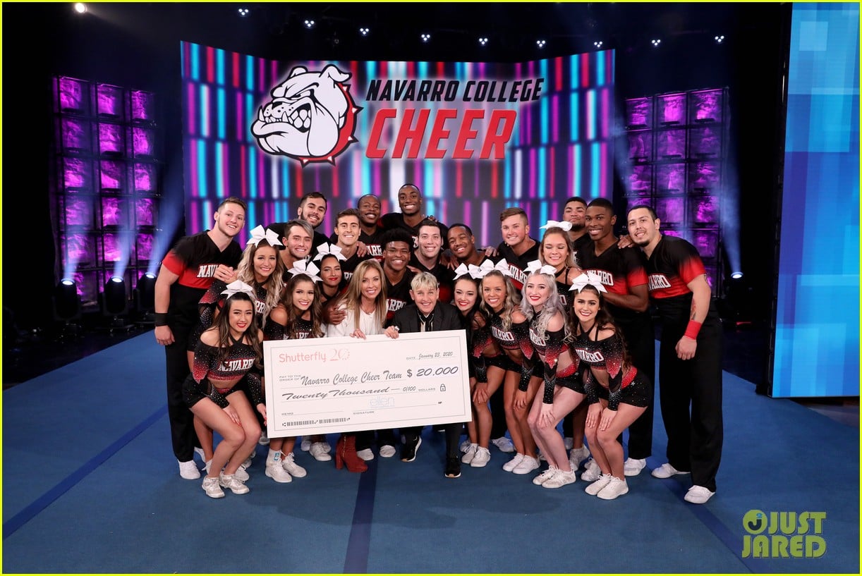 Netflix's 'Cheer' Cast Wows With Incredible Routine on 'Ellen' Watch