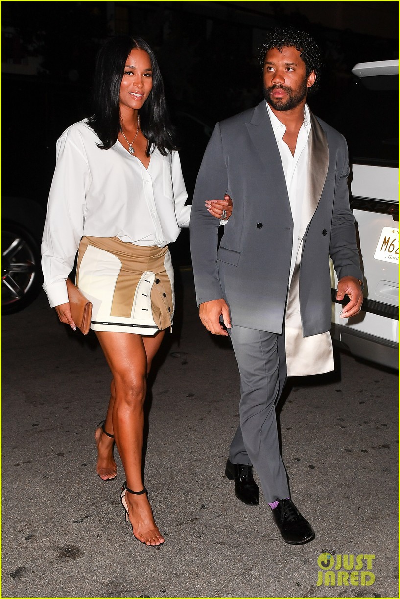 Ciara & Russell Wilson Step Out in Miami After Announcing They're
