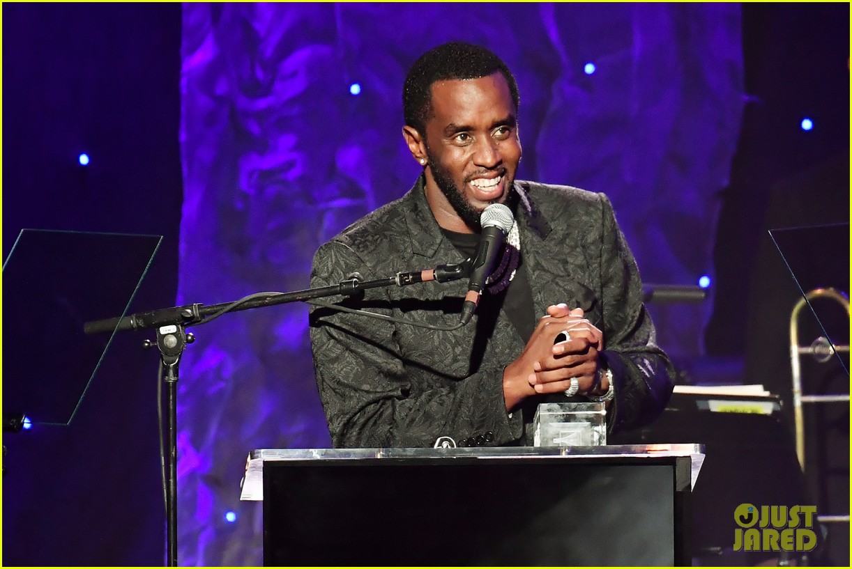 diddy joined by all six kids pre grammys gala 014422374