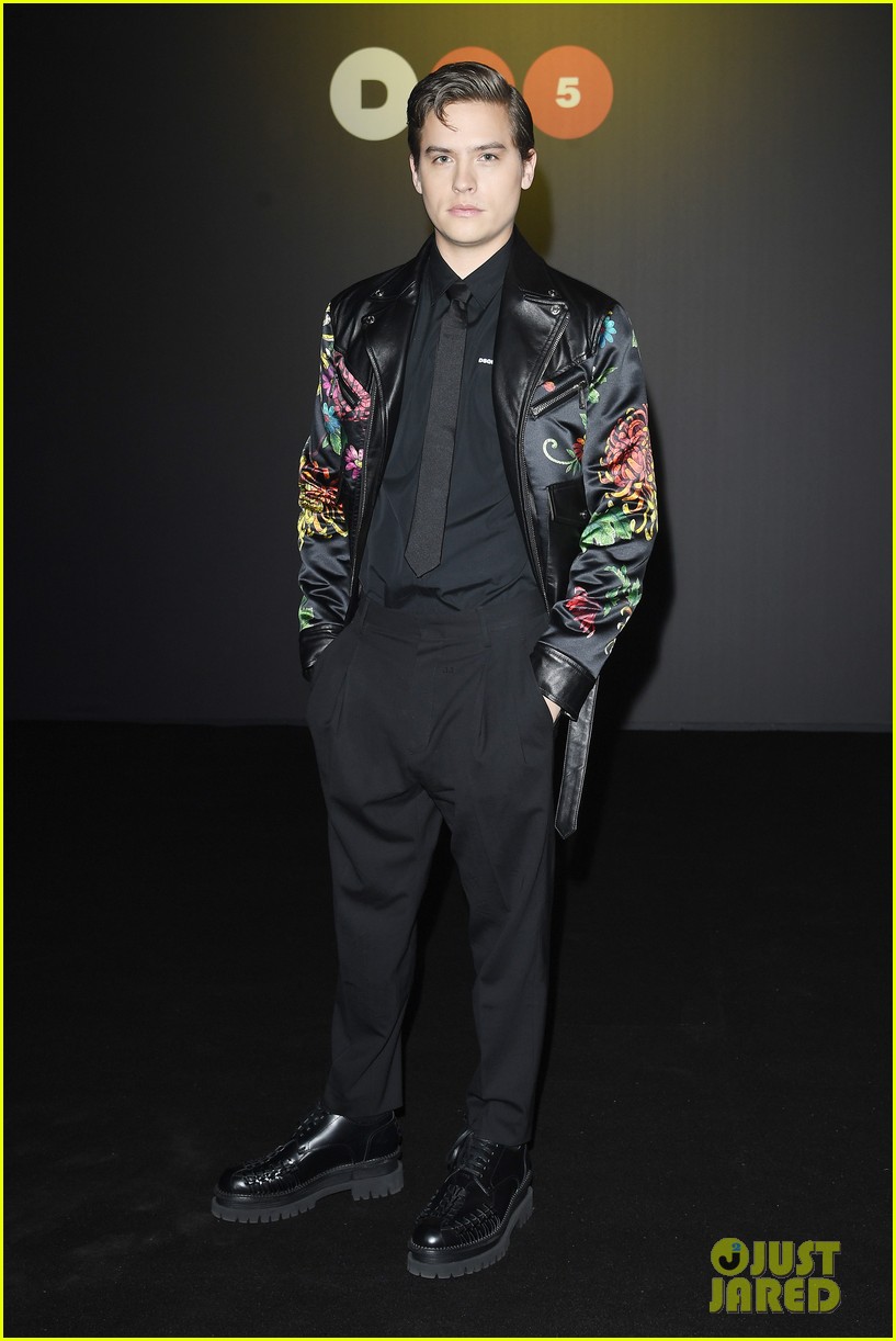 dylan sprouse barbara palvin more stars dsquared show 13
