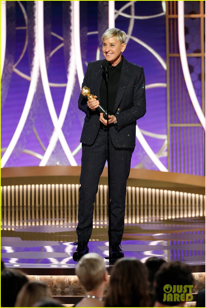 Ellen DeGeneres Thanks Her 'Husband' While Accepting Carol