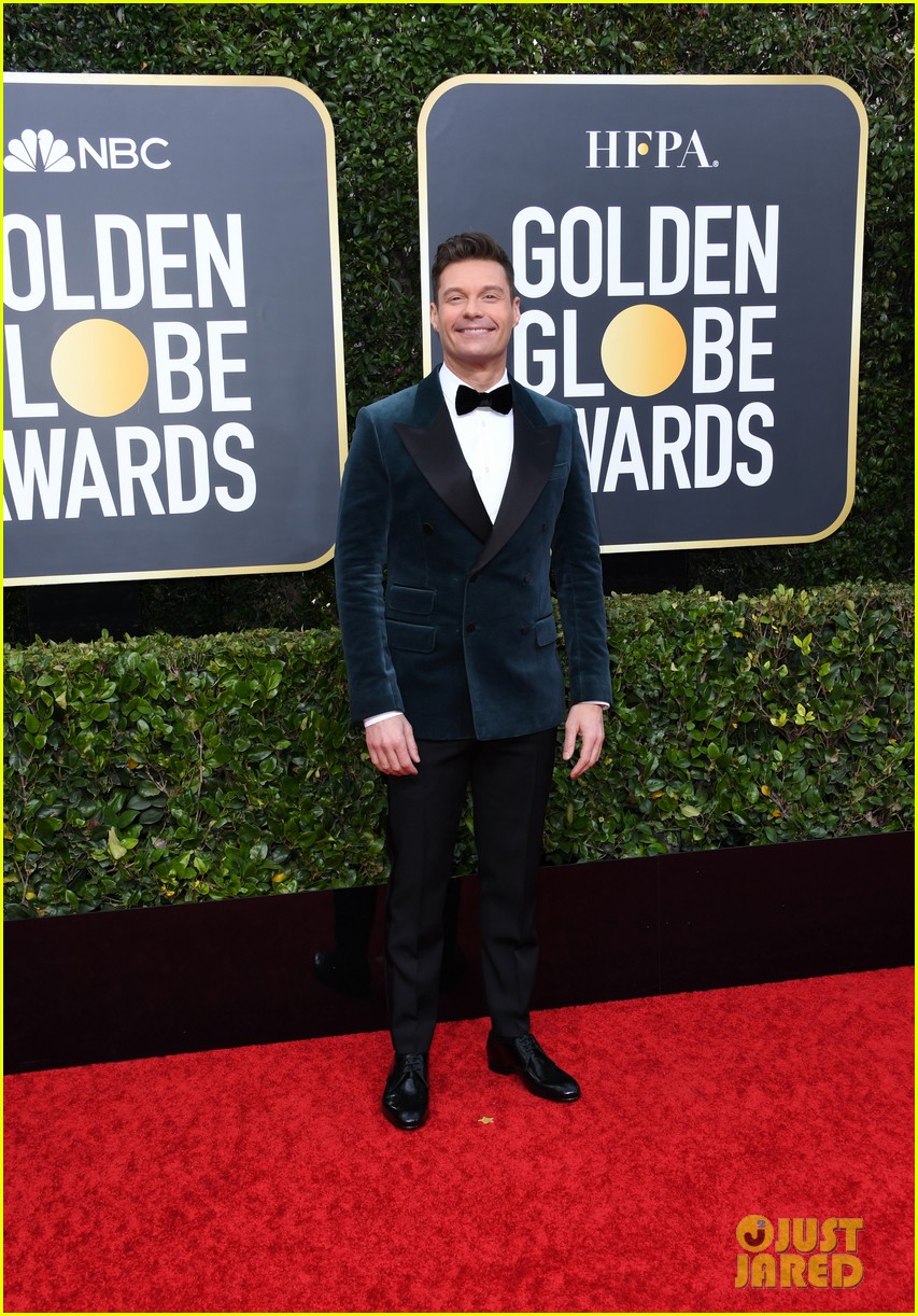 Ryan Seacrest, Giuliana Rancic, & More TV Hosts Kick Off Golden Globes