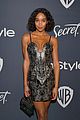 laura harrier kiki layne step out in style for golden globes 2020 after party 08