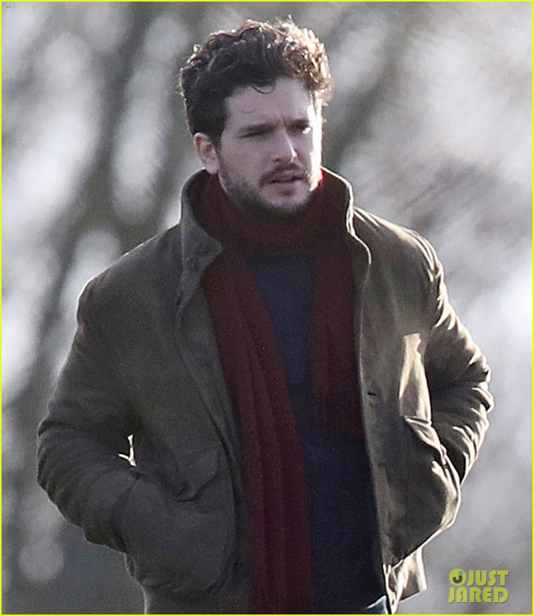 Kit Harington Gemma Chan Spotted Filming Eternals For Marvel Photo 