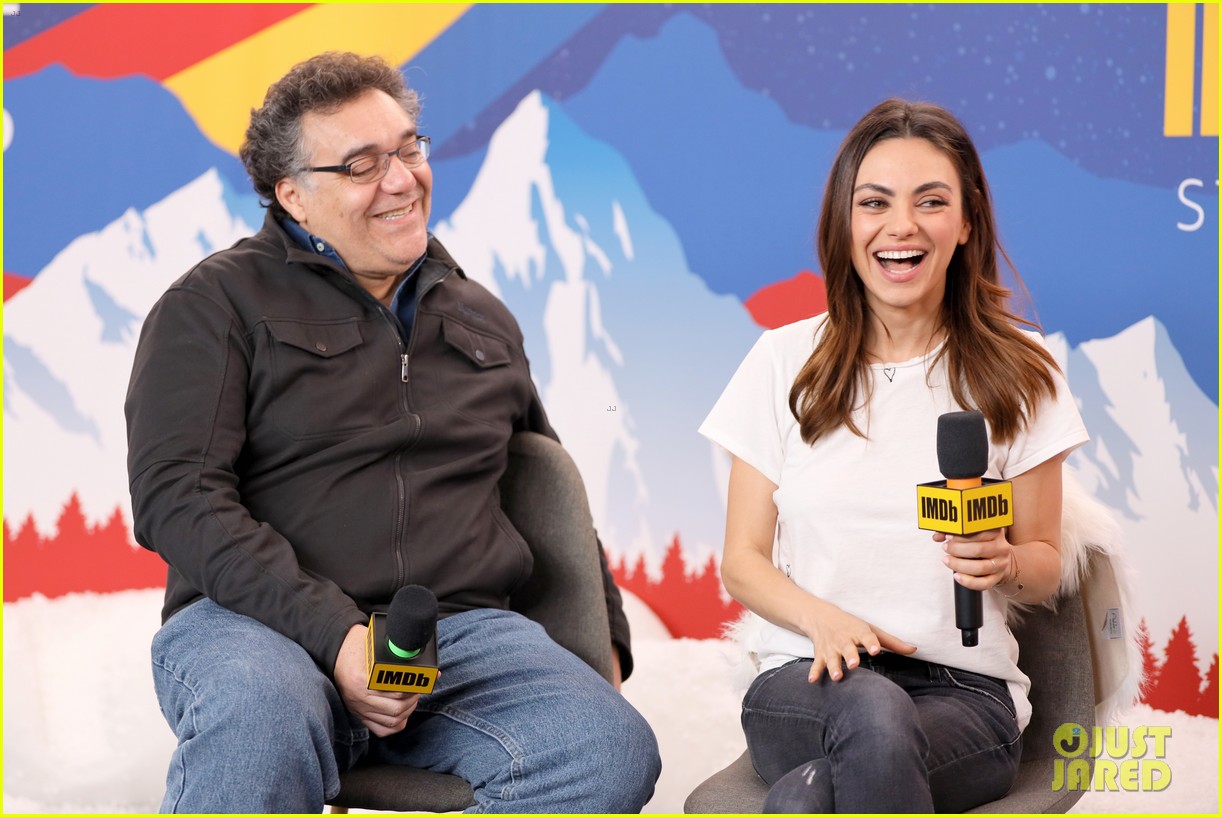 Mila Kunis Gets Ashton Kutcher's Support at 'Four Good Days' Sundance