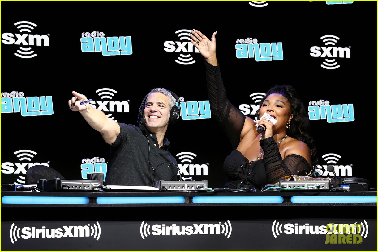 lizzo radio andy with andy cohen super bowl 174427225