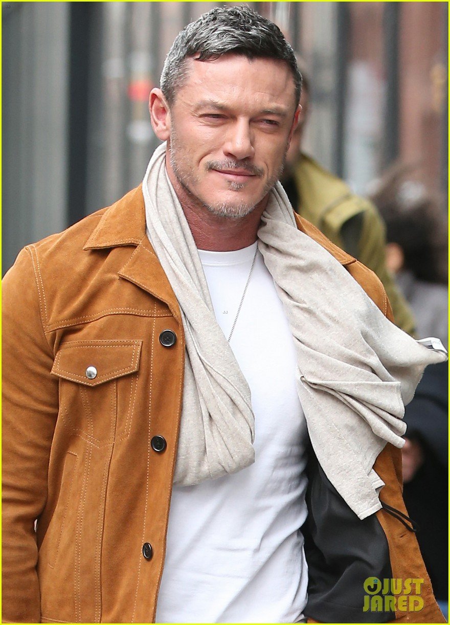 luke evans promotes his new music in nyc 044412663
