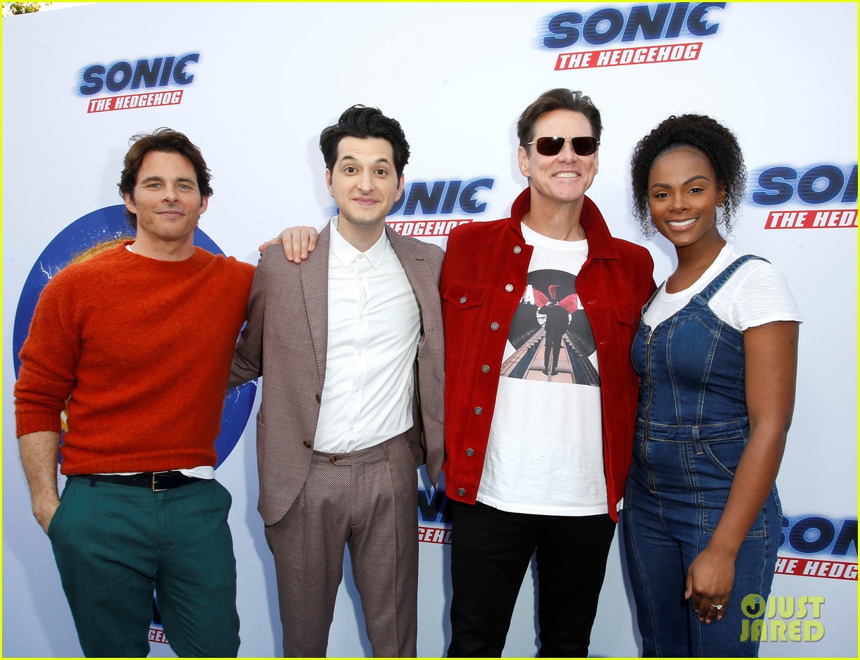 james marsden brings william mary sonic the hedgehog event 034421919