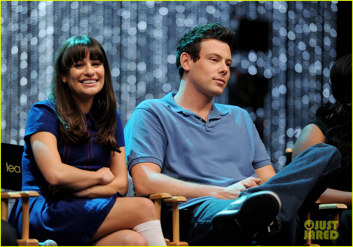 lea michele pays tribute to cory monteith 144416894