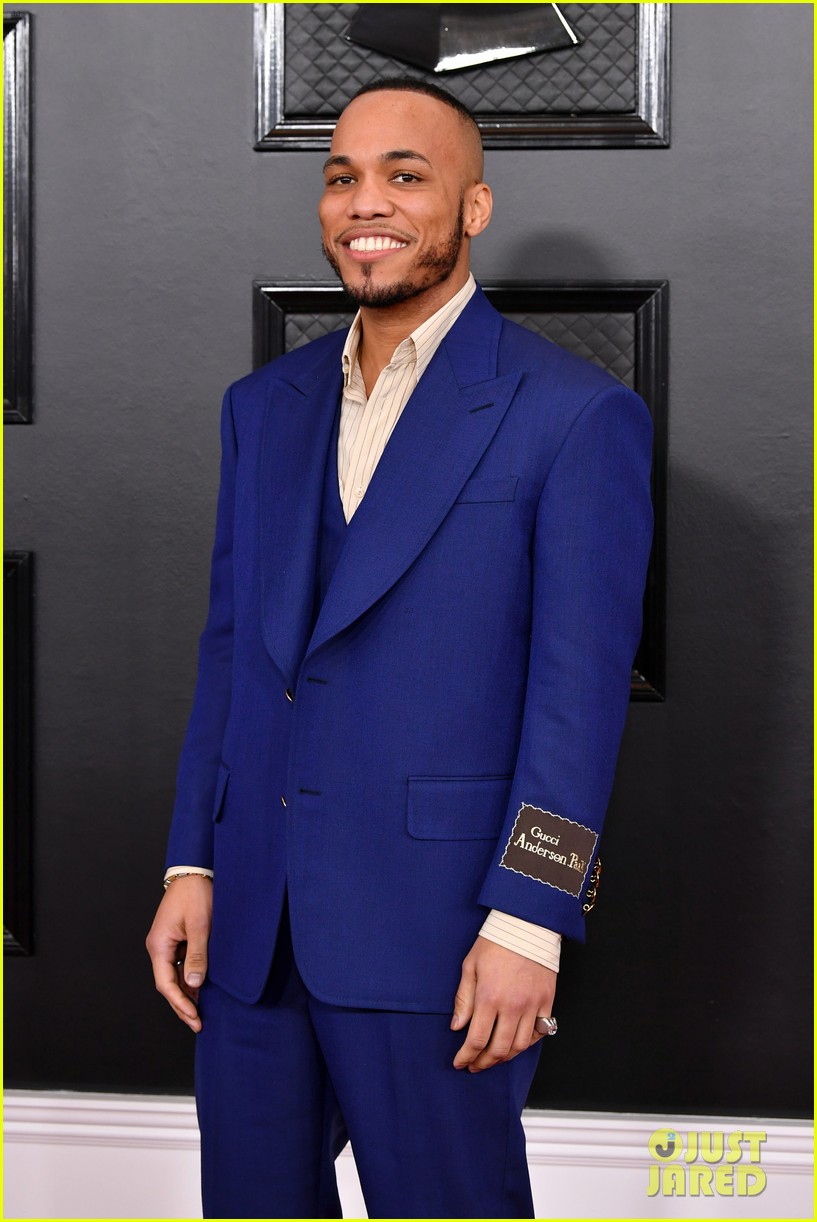 anderson paak family arrive at grammy awards 044423124