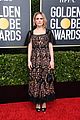 anna paquin floral look golden globes 2020 stephen moyer 09