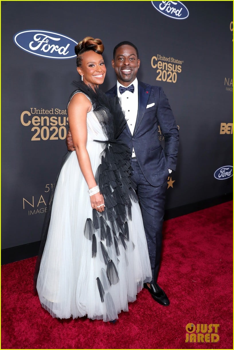 sterling k brown ryan michelle bathe couple up naacp image awards 134440967