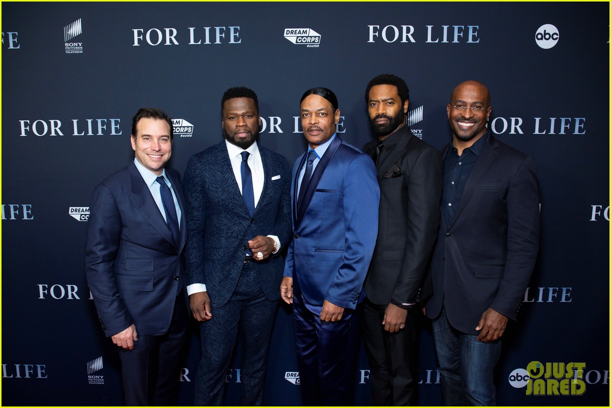 50 cent gets support from girlfriend jamira haines at for life premiere 11