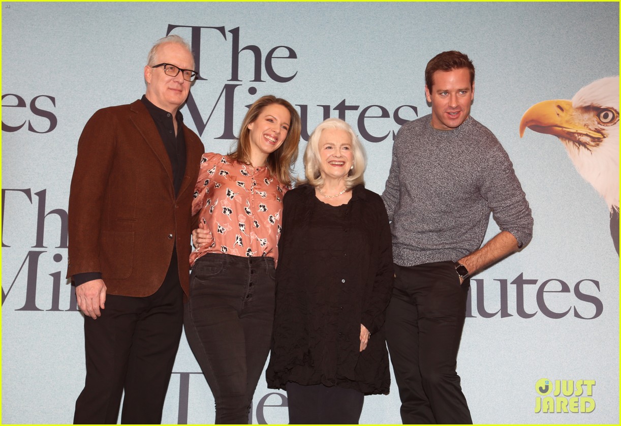 armie hammer joins the minutes cast at broadway photo call 024439796