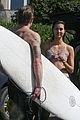 joel kinnaman shirtless surfing at beach 14