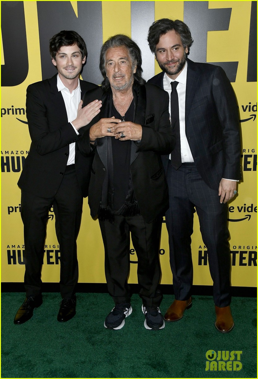 Al Pacino Joins Logan Lerman, Josh Radnor & More at 'Hunters' Premiere