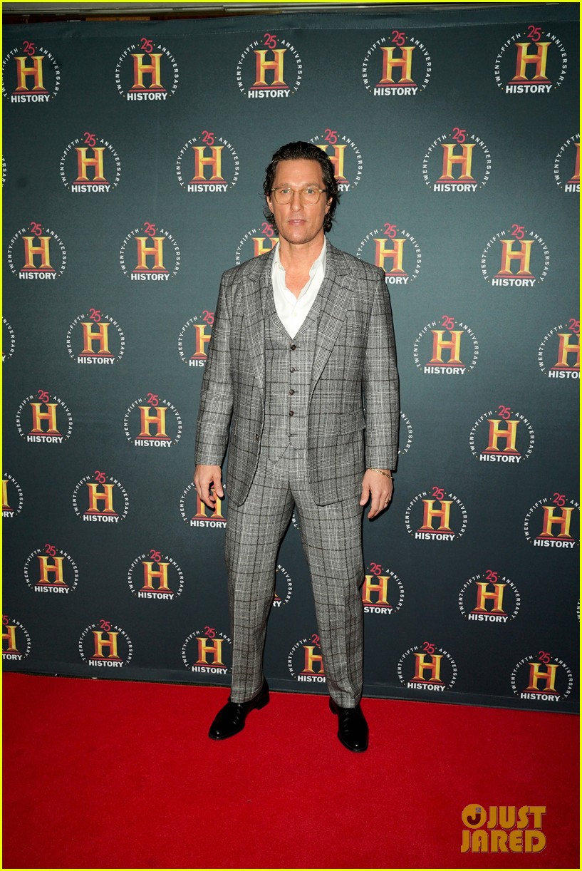 matthew mcconaughey steps out for historytalks event 15