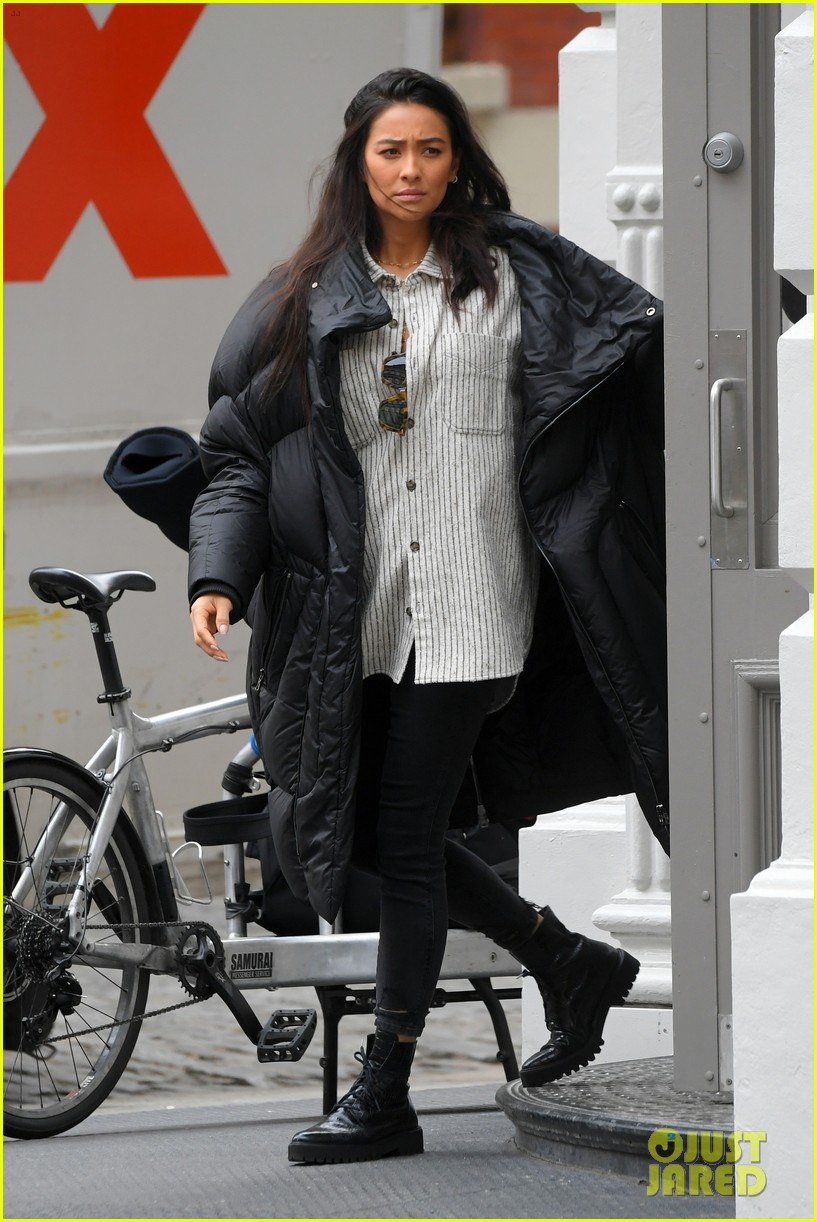 shay mitchell with matte babel in new york 034440134