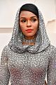janelle monae shimmers silver gown oscars 2020 performance 02