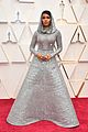 janelle monae shimmers silver gown oscars 2020 performance 07