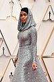 janelle monae shimmers silver gown oscars 2020 performance 08