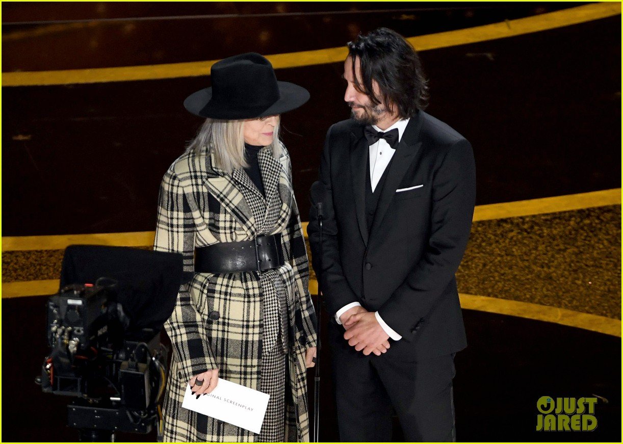 Keanu Reeves & Diane Keaton Have 'Something's Gotta Give' Reunion at