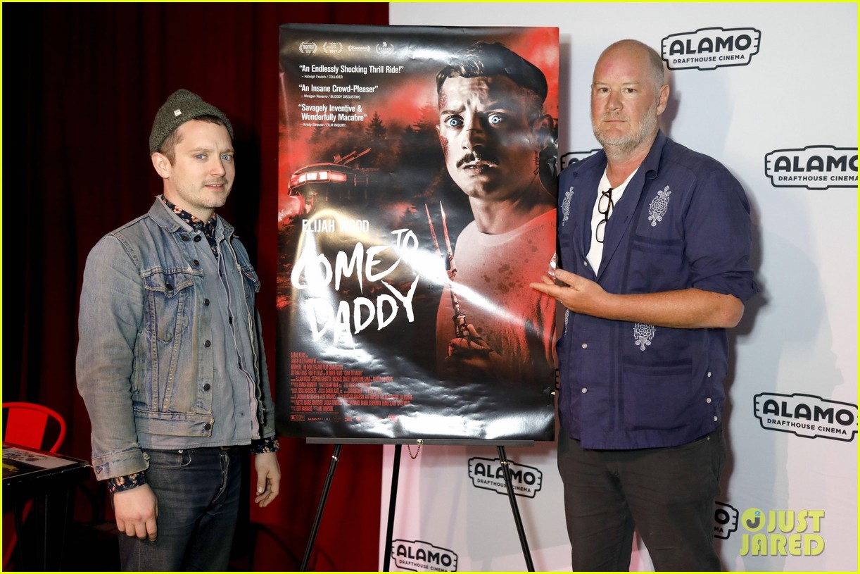 elijah wood says come to daddy is a movie not used to seeing 044429498