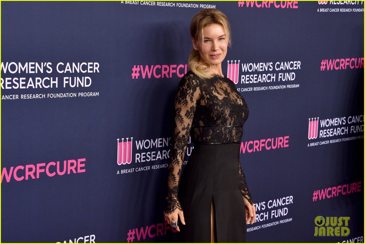 renee zellweger makes first appearance since winning oscar womens cancer research fund 054443584