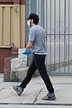 casey affleck goes grocery shopping in mask gloves 03