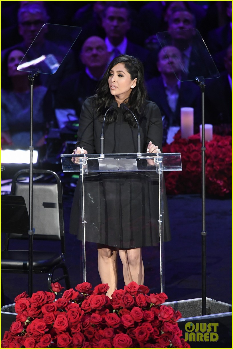 Vanessa Bryant's Eulogy for Kobe & Gianna Bryant 'Took Everything She